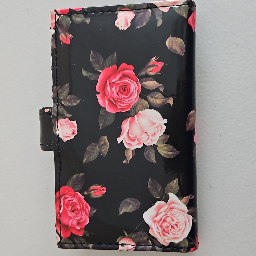 Safe Keeper Floral Black Wallet - Picture 5 of 11
